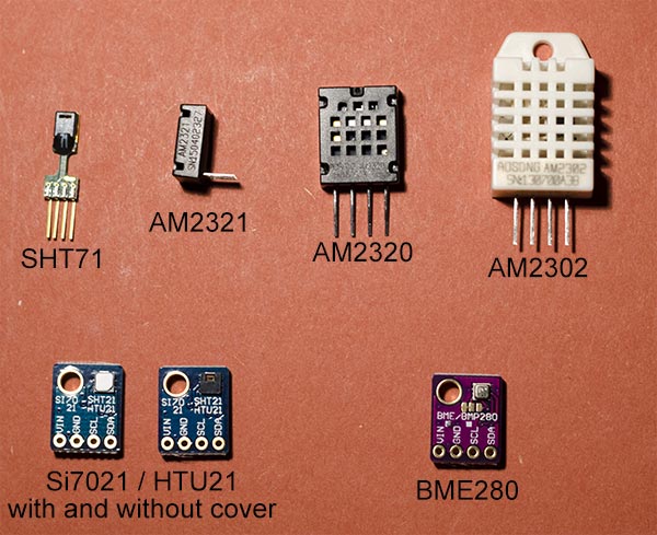 Image of all the devices before installation